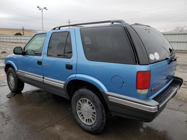 1GKDT13W9V2565295 - 1997 GMC JIMMY BLUE photo 2