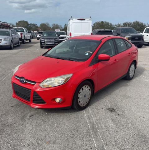 1FAHP3F2XCL151302 - 2012 FORD FOCUS SE RED photo 2