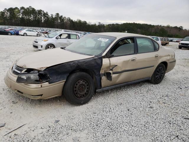 2G1WF52E549139219 - 2004 CHEVROLET IMPALA TAN photo 1