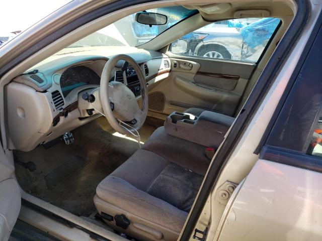 2G1WF52E549139219 - 2004 CHEVROLET IMPALA TAN photo 7