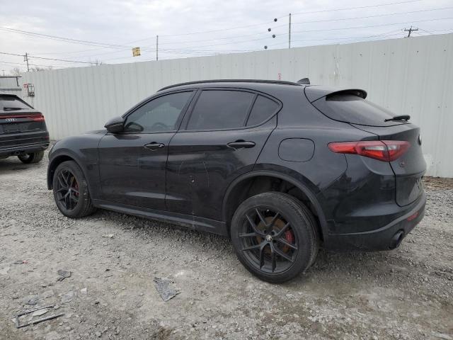 ZASPAKAN6L7C73948 - 2020 ALFA ROMEO STELVIO BLACK photo 2