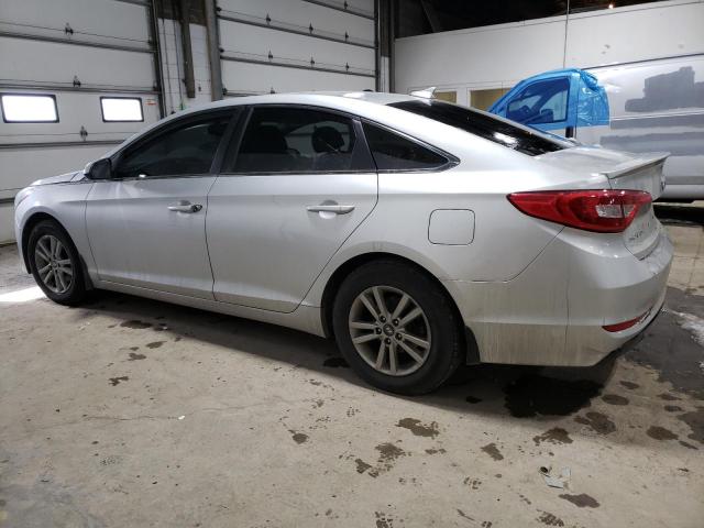 5NPE24AF9FH213342 - 2015 HYUNDAI SONATA SE GRAY photo 2