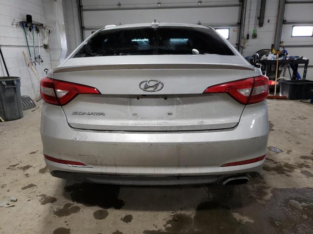 5NPE24AF9FH213342 - 2015 HYUNDAI SONATA SE GRAY photo 6