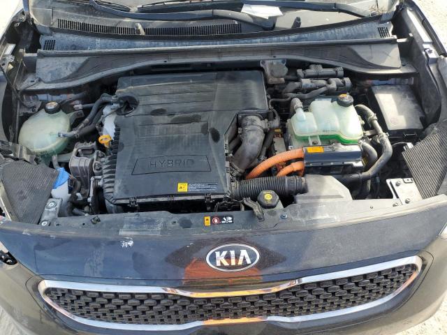 KNDCE3LC4H5066328 - 2017 KIA NIRO EX TOURING BLACK photo 11