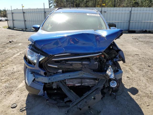 MAJ3S2GEXKC281610 - 2019 FORD ECOSPORT SE Niebieski zdjęcie 5
