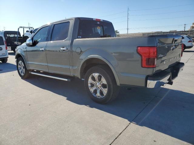 1FTEW1C46KKF09557 - 2019 FORD F150 SUPERCREW GREEN photo 2