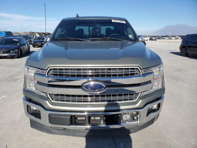 1FTEW1C46KKF09557 - 2019 FORD F150 SUPERCREW GREEN photo 5