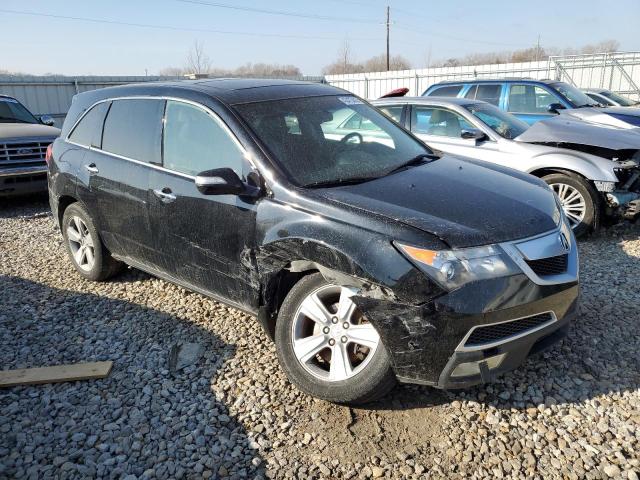 2HNYD2H68BH508317 - 2011 ACURA MDX TECHNOLOGY BLACK photo 4
