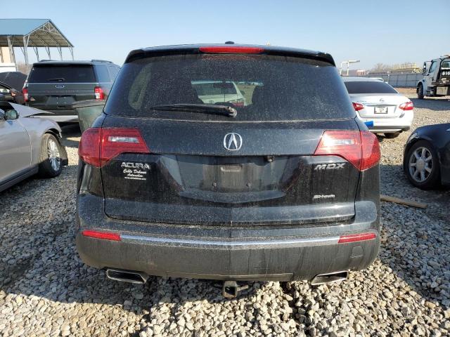 2HNYD2H68BH508317 - 2011 ACURA MDX TECHNOLOGY BLACK photo 6
