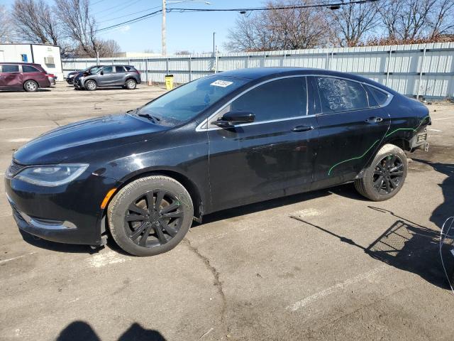 1C3CCCAB2FN560303 - 2015 CHRYSLER 200 LIMITED BLACK photo 1