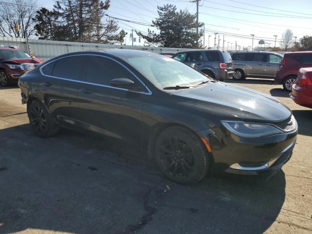 1C3CCCAB2FN560303 - 2015 CHRYSLER 200 LIMITED BLACK photo 4