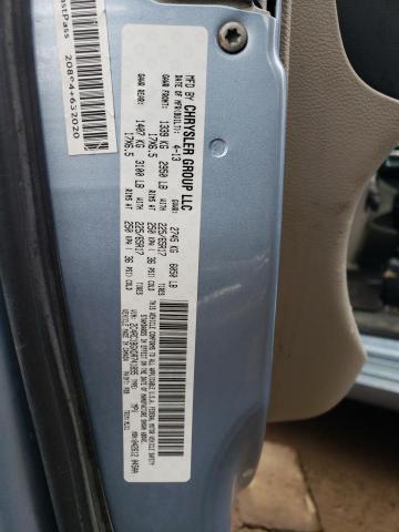 2C4RC1BGXDR741895 - 2013 CHRYSLER TOWN & COU TOURING ლურჯი ფოტო 14