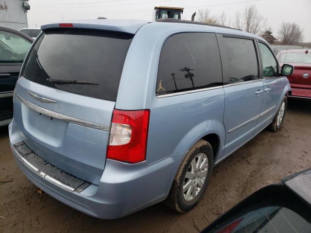 2C4RC1BGXDR741895 - 2013 CHRYSLER TOWN & COU TOURING ლურჯი ფოტო 3