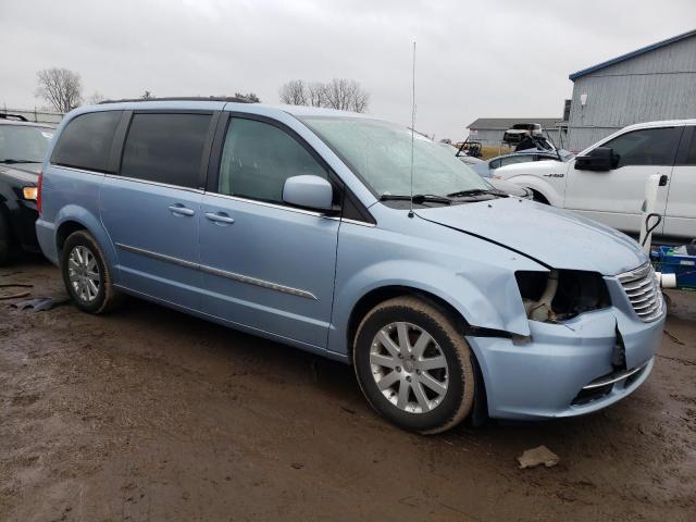 2C4RC1BGXDR741895 - 2013 CHRYSLER TOWN & COU TOURING ლურჯი ფოტო 4