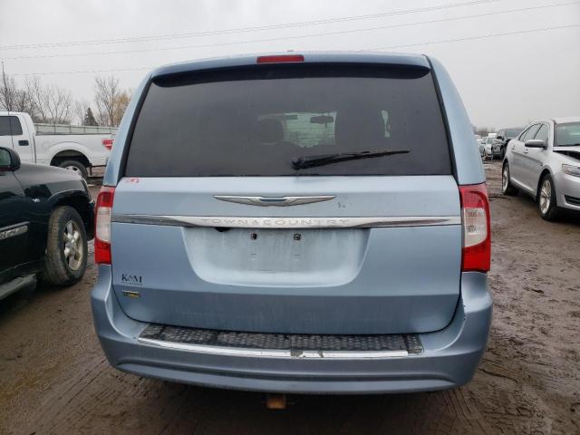2C4RC1BGXDR741895 - 2013 CHRYSLER TOWN & COU TOURING ლურჯი ფოტო 6