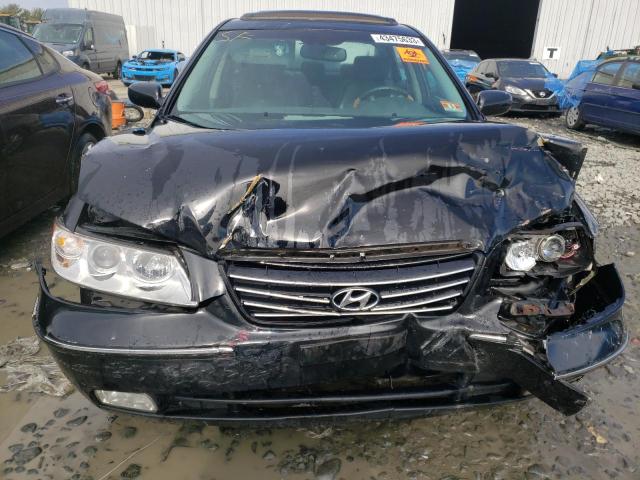 KMHFC46FX6A045756 - 2006 HYUNDAI AZERA SE BLACK photo 11