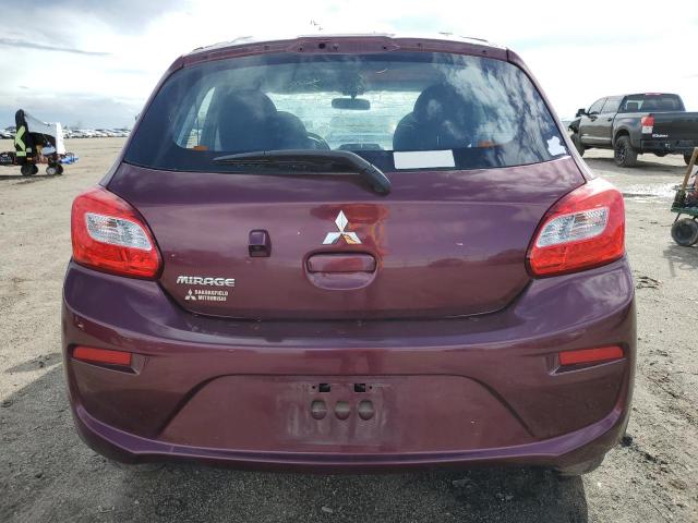 ML32A3HJ7LH003278 - 2020 MITSUBISHI MIRAGE ES PURPLE photo 6