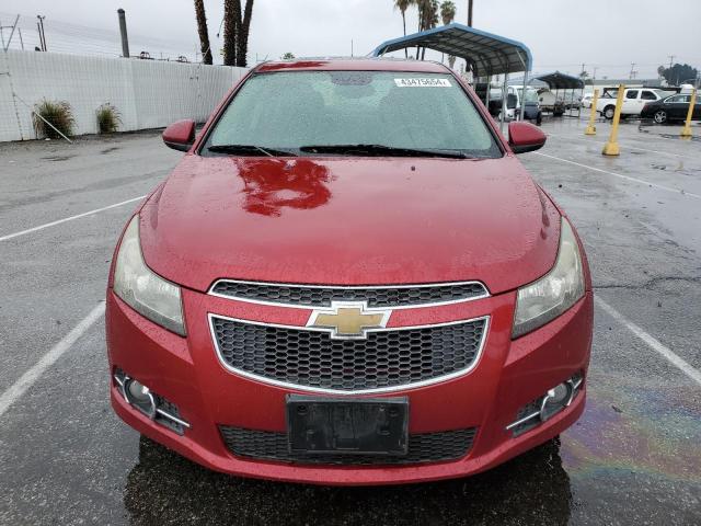 1G1PC5SB6E7180514 - 2014 CHEVROLET CRUZE LT RED photo 5