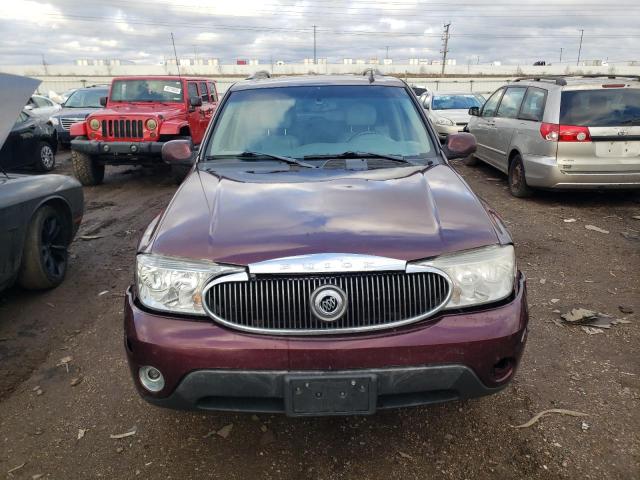 5GADT13S862244652 - 2006 BUICK RAINIER CXL BURGUNDY photo 5