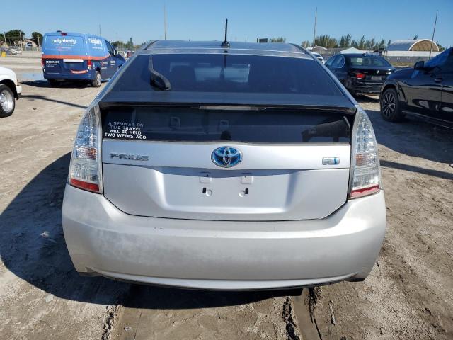 JTDKN3DU8B0278706 - 2011 TOYOTA PRIUS SILVER photo 6