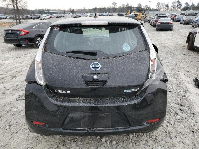 1N4BZ0CP3HC305872 - 2017 NISSAN LEAF S BLACK photo 6