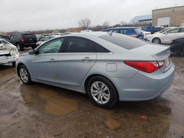 5NPEB4AC3BH161383 - 2011 HYUNDAI SONATA GLS BLUE photo 2