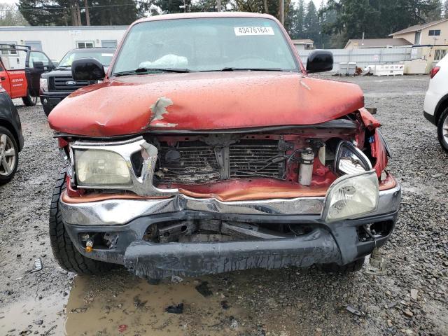 5TEGN92N11Z820926 - 2001 TOYOTA TACOMA DOUBLE CAB PRERUNNER RED photo 5