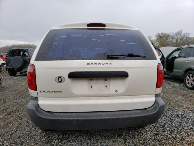 1D4GP25B95B341413 - 2005 DODGE CARAVAN SE WHITE photo 6