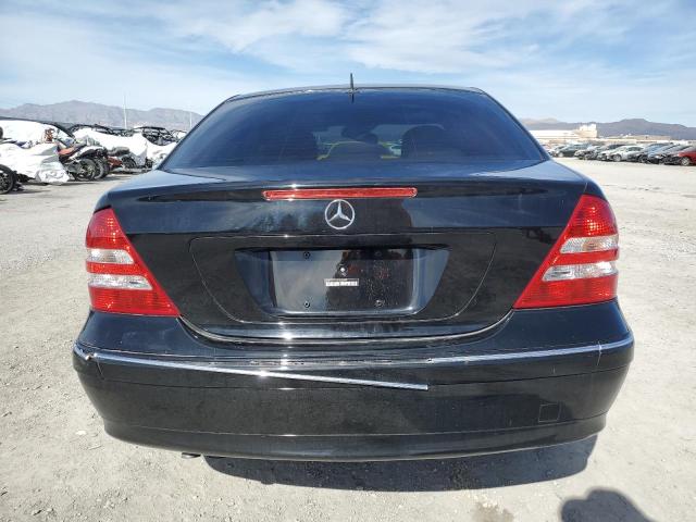 WDBRF54H26F832690 - 2006 MERCEDES-BENZ C 280 BLACK photo 6