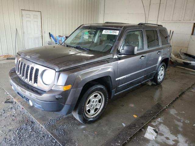 1C4NJPBA7HD150421 - 2017 JEEP PATRIOT SPORT GRAY photo 1