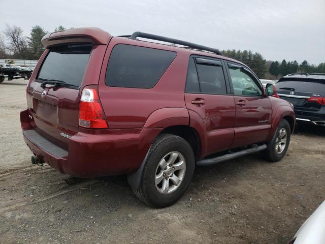 JTEBU14R368054815 - 2006 TOYOTA 4RUNNER SR5 BURGUNDY photo 3