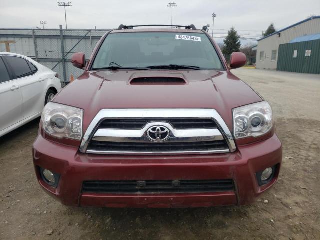 JTEBU14R368054815 - 2006 TOYOTA 4RUNNER SR5 BURGUNDY photo 5