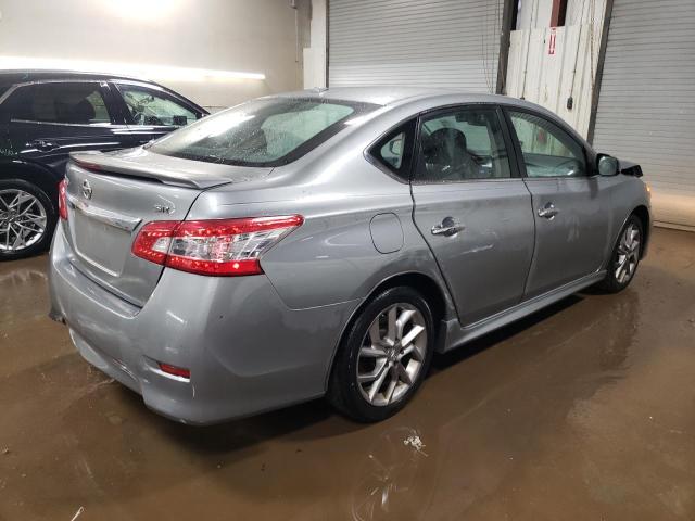 3N1AB7AP5DL759984 - 2013 NISSAN SENTRA S SILVER photo 3