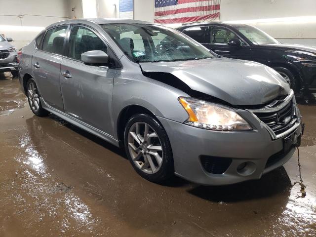 3N1AB7AP5DL759984 - 2013 NISSAN SENTRA S SILVER photo 4