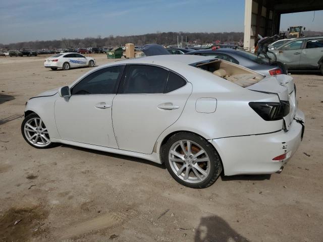 JTHBK262765004435 - 2006 LEXUS IS 250 WHITE photo 2