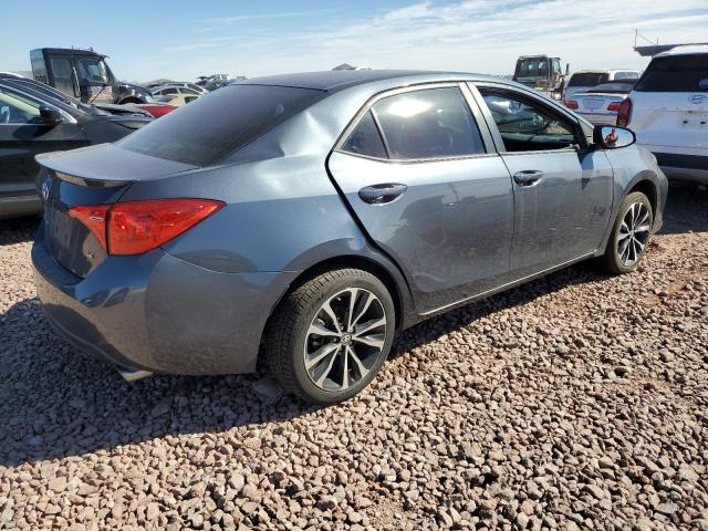 2T1BURHE5HC836258 - 2017 TOYOTA COROLLA L GRAY photo 3