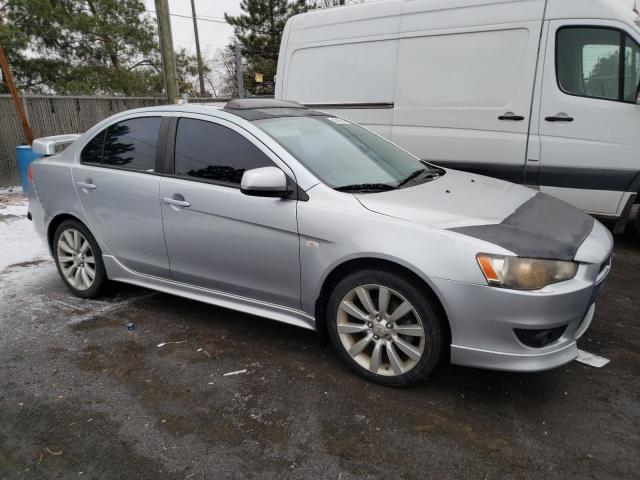 JA3AU86W09U004072 - 2009 MITSUBISHI LANCER GTS SILVER photo 4