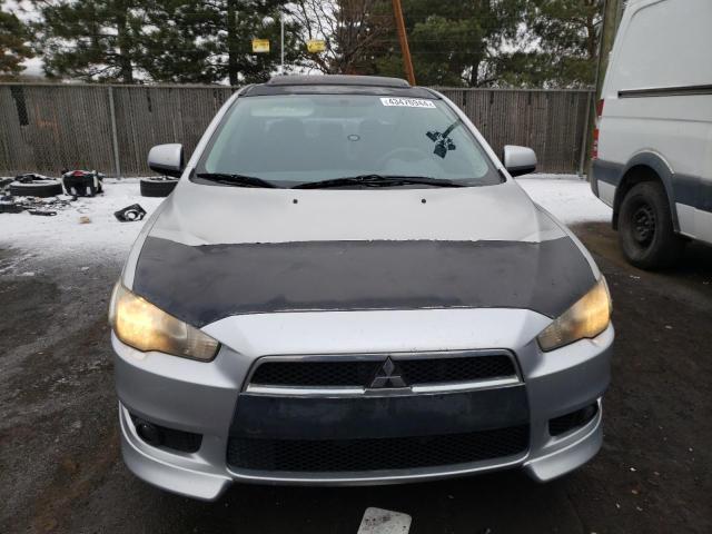 JA3AU86W09U004072 - 2009 MITSUBISHI LANCER GTS SILVER photo 5