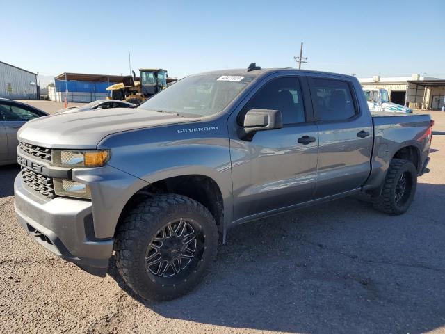 3GCPWBEK3MG143965 - 2021 CHEVROLET SILVERADO C1500 CUSTOM GRAY photo 1