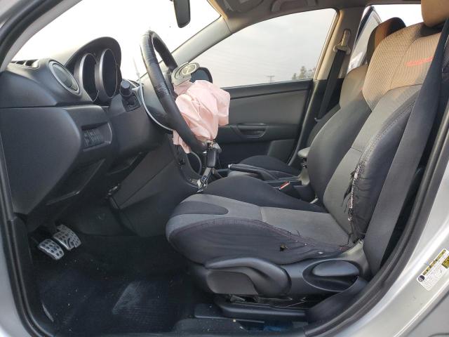 JM1BK34M981856937 - 2008 MAZDA SPEED 3 ვერცხლისფერი ფოტო 7