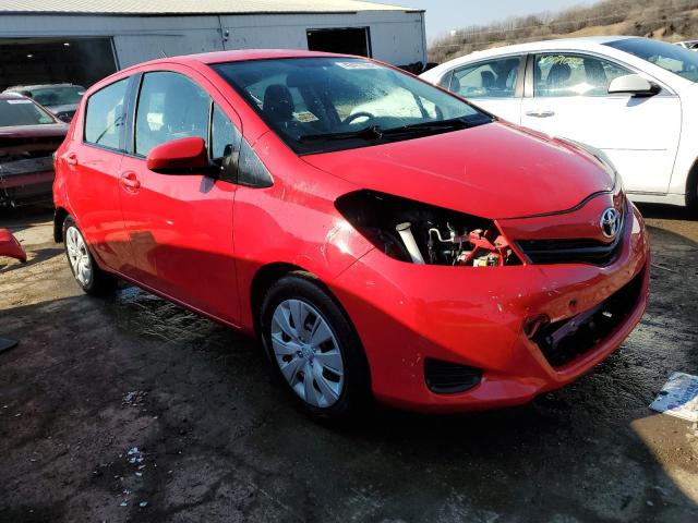 JTDKTUD35CD540890 - 2012 TOYOTA YARIS RED photo 4