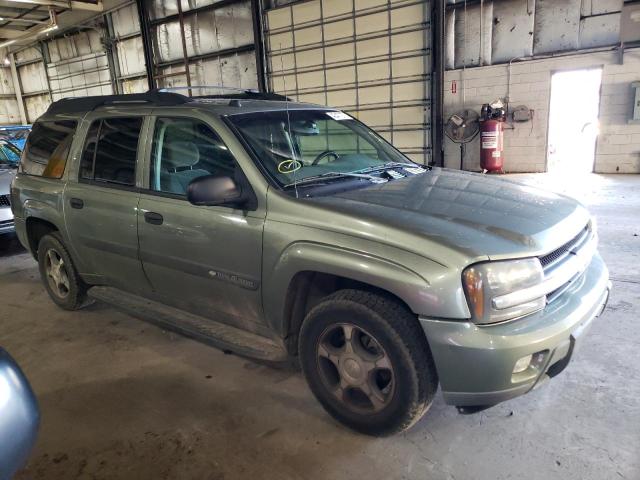 1GNET16S646217199 - 2004 CHEVROLET TRAILBLAZE EXT LS GREEN photo 4