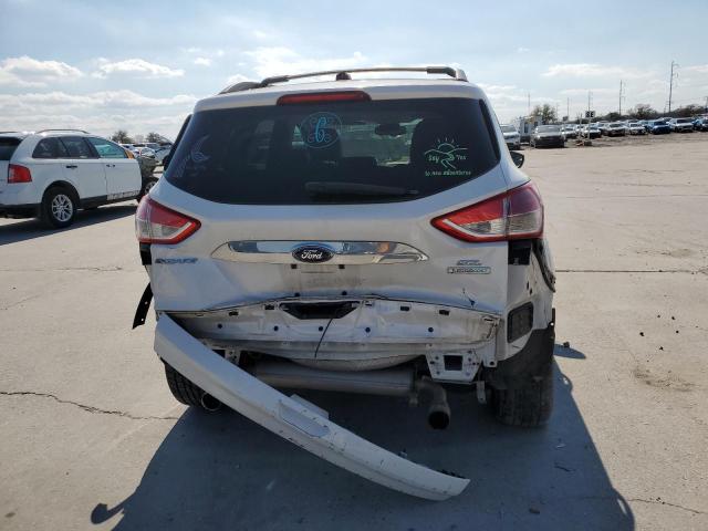 1FMCU0H95DUA13146 - 2013 FORD ESCAPE SEL WHITE photo 6