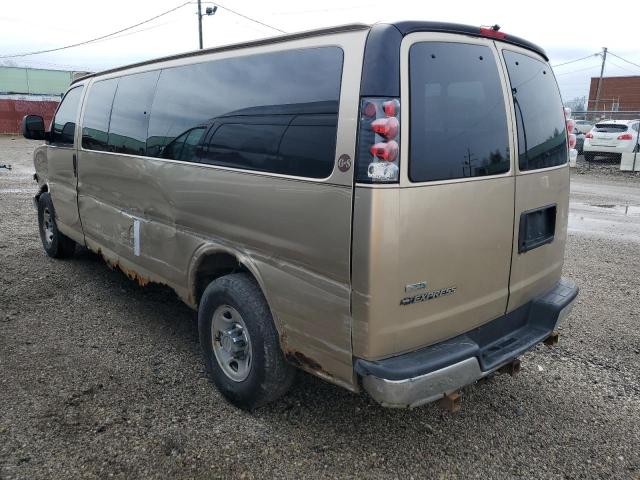 1GA2G1DG2A1163061 - 2010 CHEVROLET EXPRESS G3 LT TAN photo 2