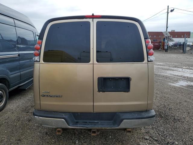 1GA2G1DG2A1163061 - 2010 CHEVROLET EXPRESS G3 LT TAN photo 6