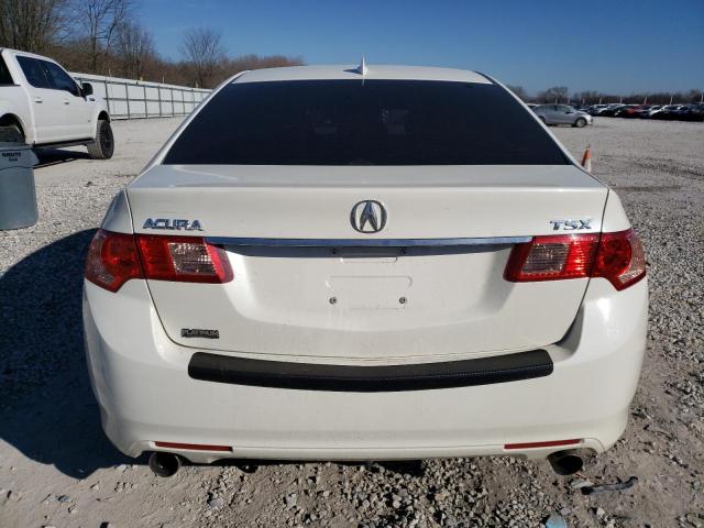 JH4CU2F66BC007298 - 2011 ACURA TSX WHITE photo 6