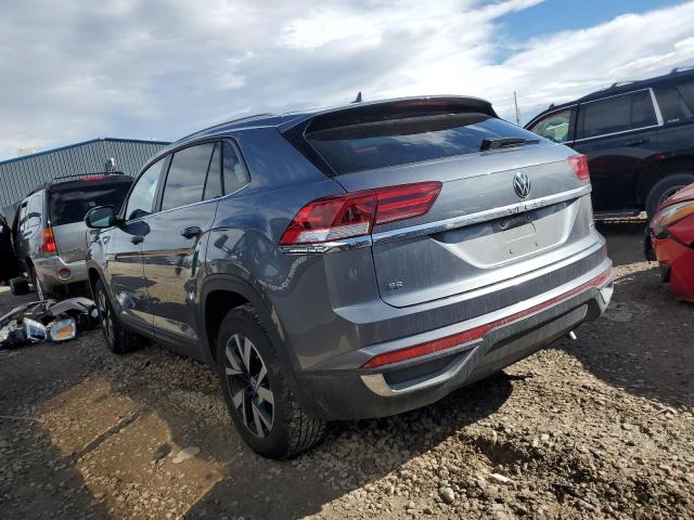 1V2LC2CA9MC229347 - 2021 VOLKSWAGEN ATLAS CROS SE Bleu photo 2