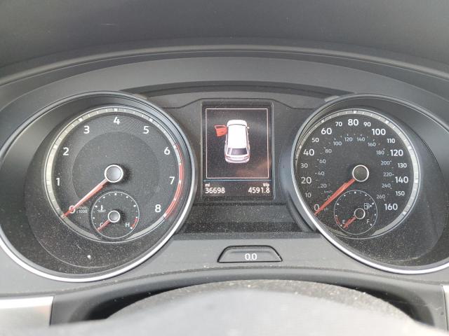 1V2LC2CA9MC229347 - 2021 VOLKSWAGEN ATLAS CROS SE Bleu photo 9