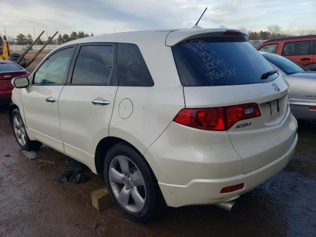 5J8TB18589A000382 - 2009 ACURA RDX TECHNOLOGY CREAM photo 2