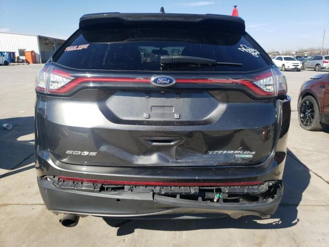 2FMPK3K93JBB06069 - 2018 FORD EDGE TITANIUM GRAY photo 6